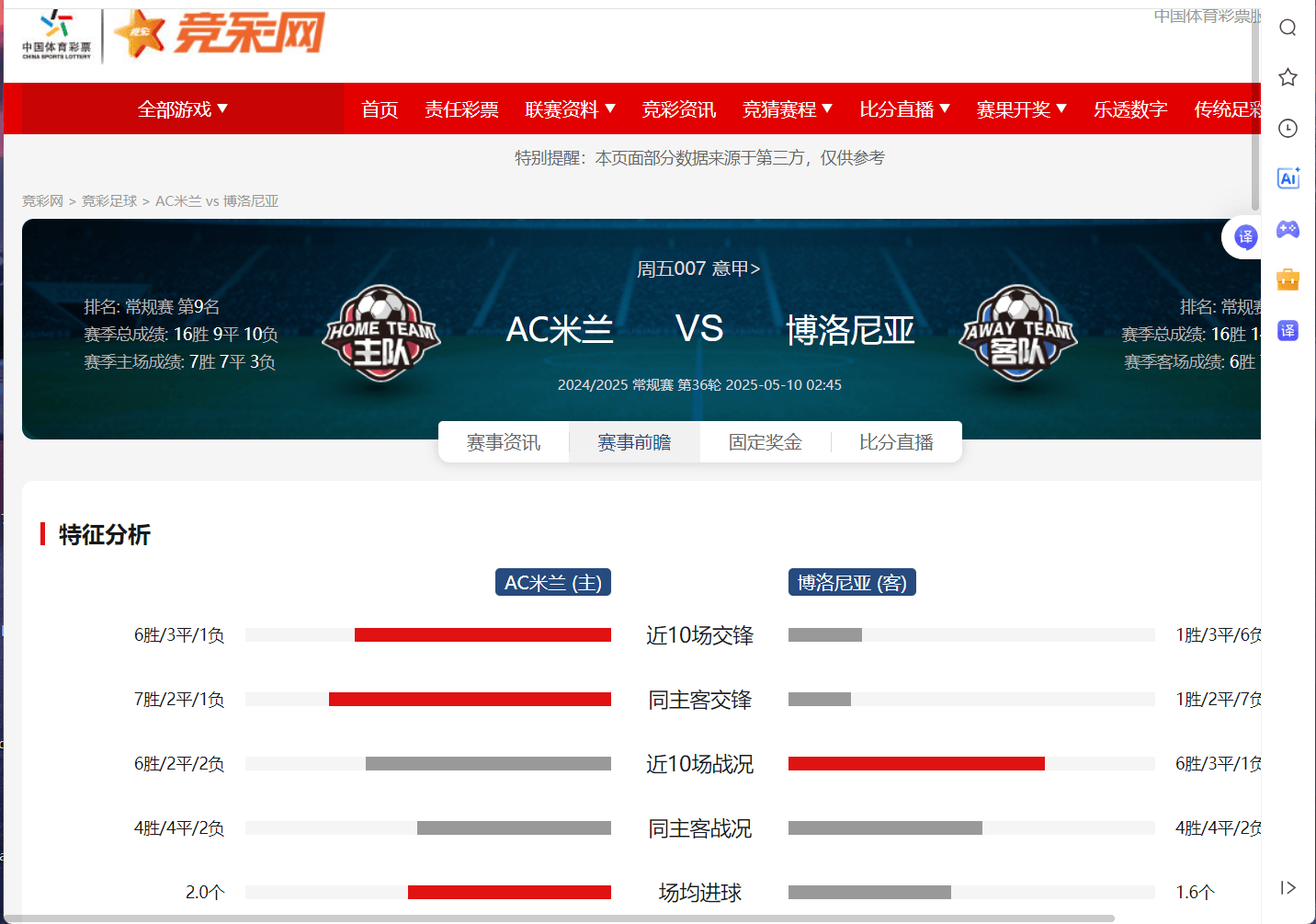 今晚西甲：AC米兰险胜国米，积分榜更新的简单介绍