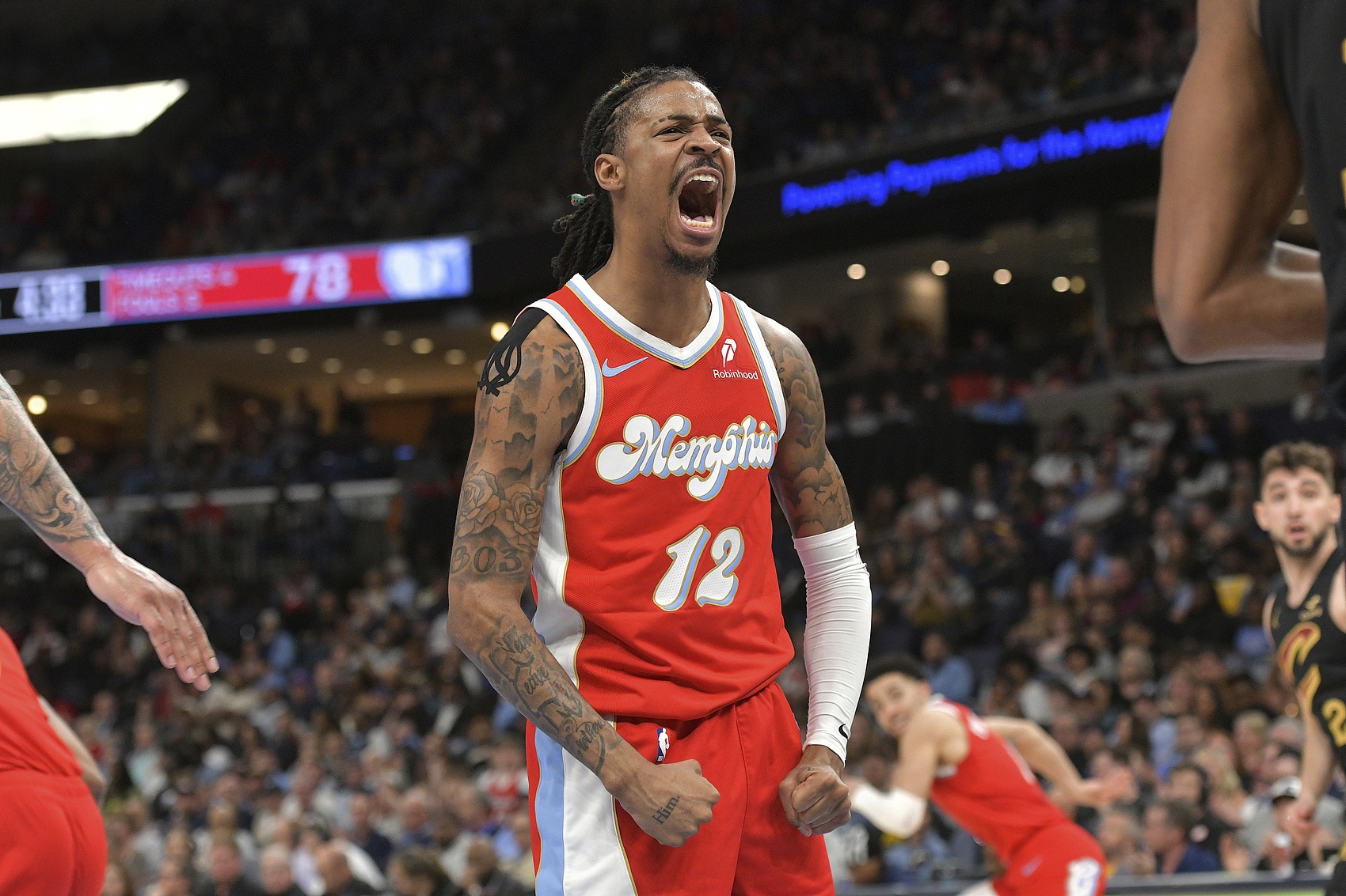 灰熊力克骑士，莫兰特绝杀前程无限