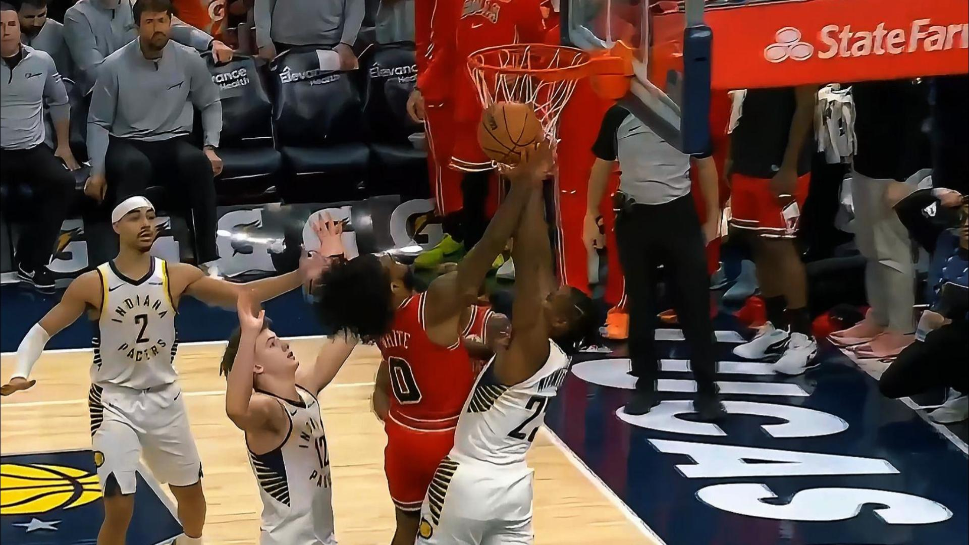 黑白直播nba在线观看-杜兰特攻防转换核心,公牛险胜步行者